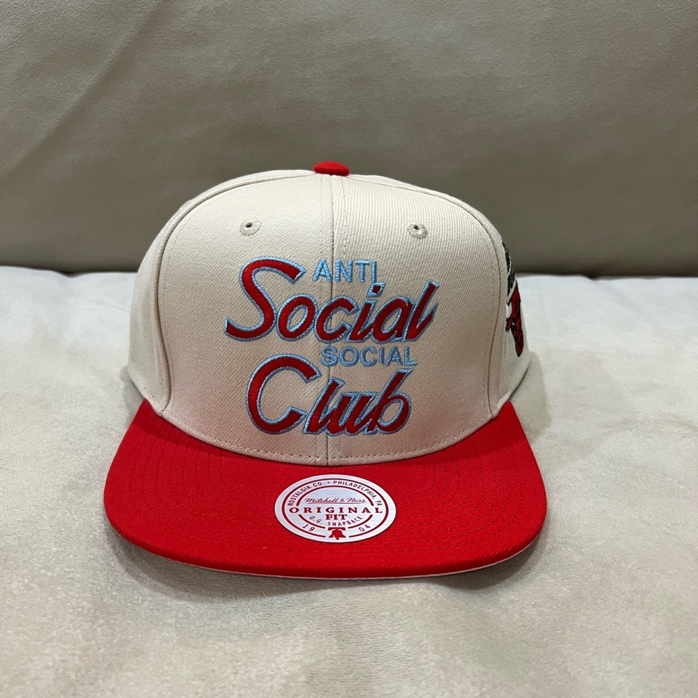 Limited Edition Anti Social Social Club Chicago Bulls Snapback